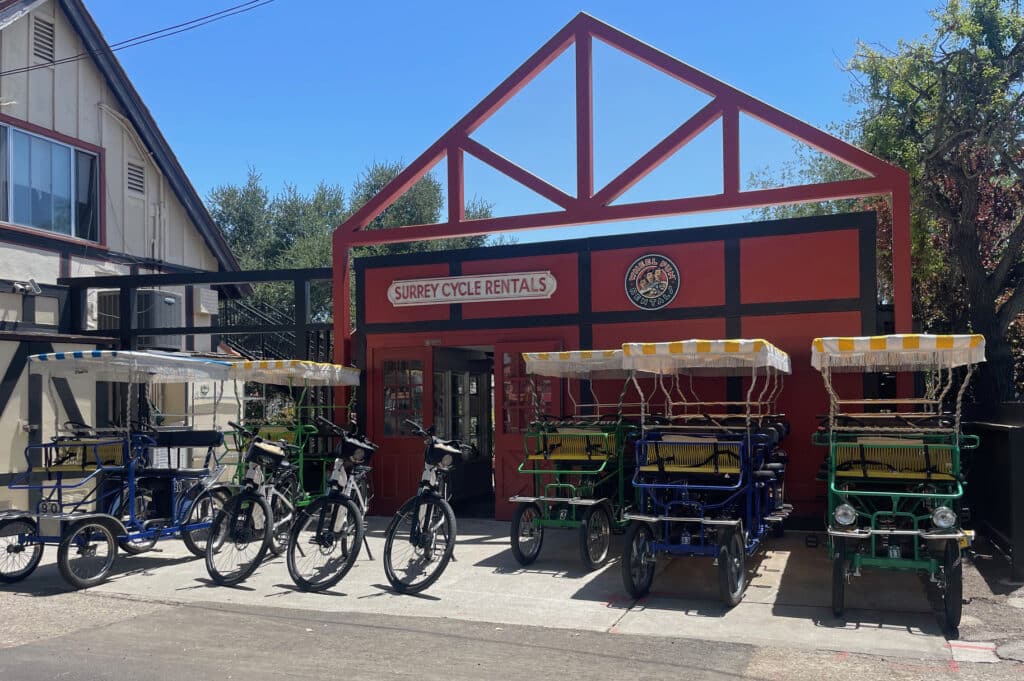 Wheel Fun Rentals Solvang Family Fun and electric bike rentals Photo taken and provided by local franchise owner Brian McInerney