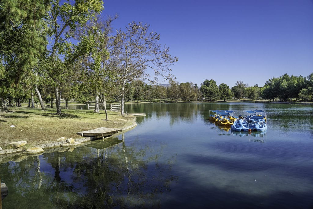 Bike rentals in Yorba Regional Park