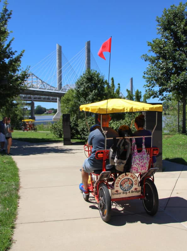 big four bridge in Louisville, KY