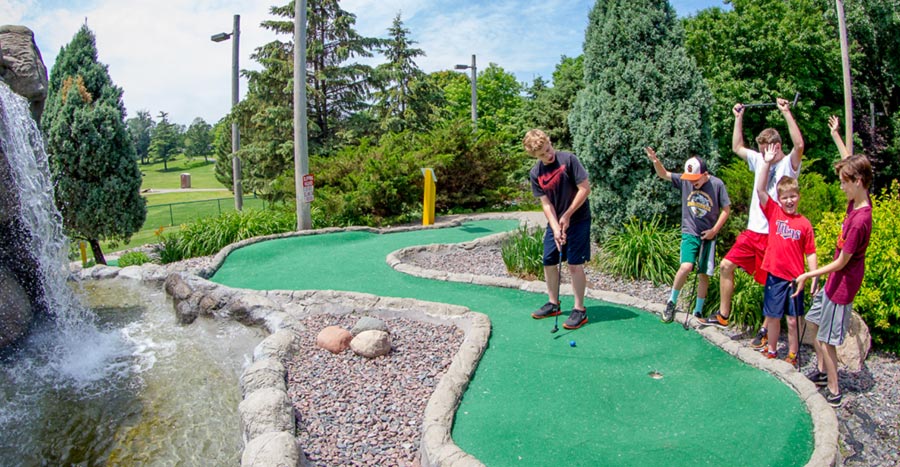 Join us in Richfield in Veterans Memorial Park for a day on the mini golf course