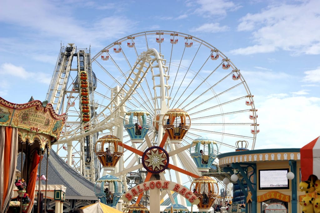 Fantasy Shore Amusement Park bike Tour