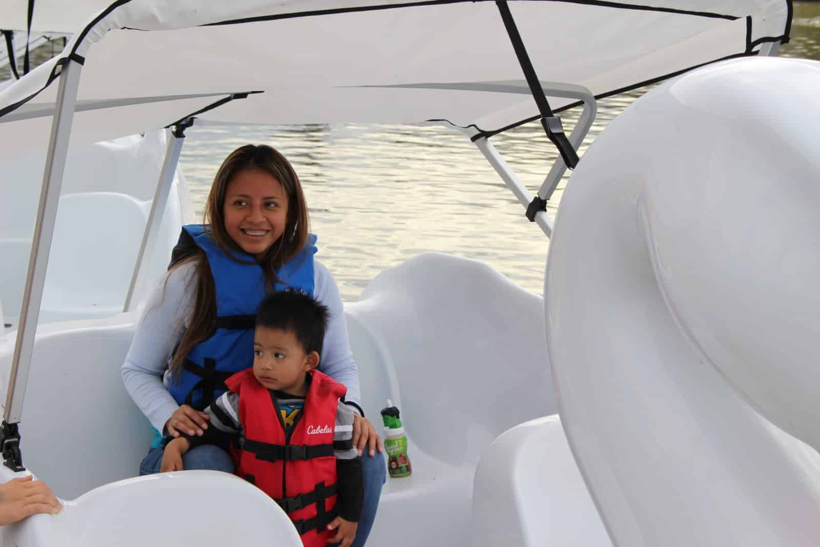 Swan boat rentals from Wheel Fun Rentals in Los Angeles, CA