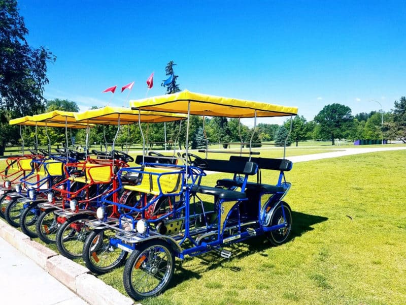 Bike rentals from Wheel Fun Rentals in New Orleans