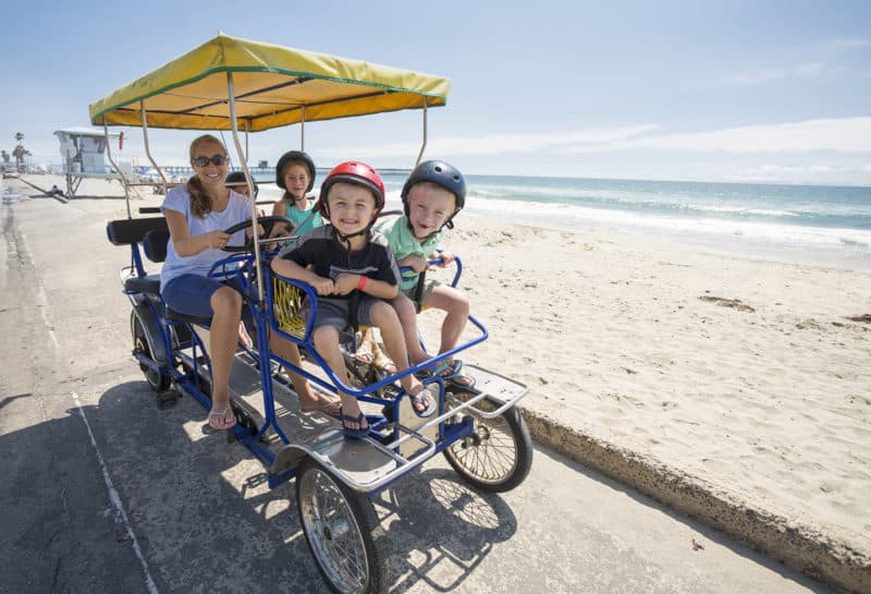 Bike rental from Wheel Fun Rentals in Santa Barbara, CA